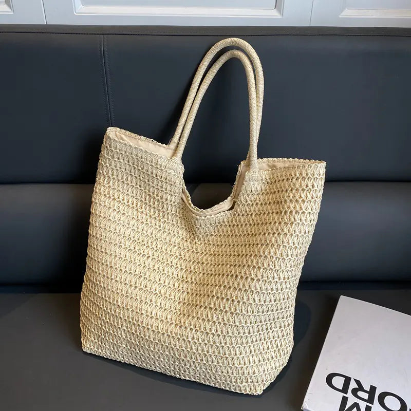 Large straw bag