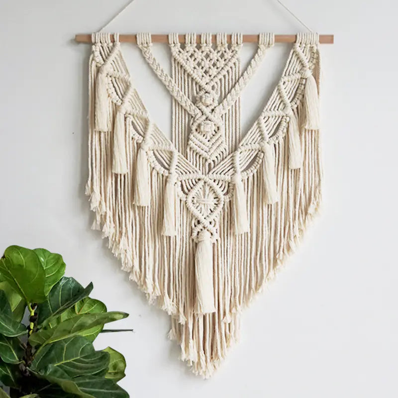 Nordic handmade woven tapestry