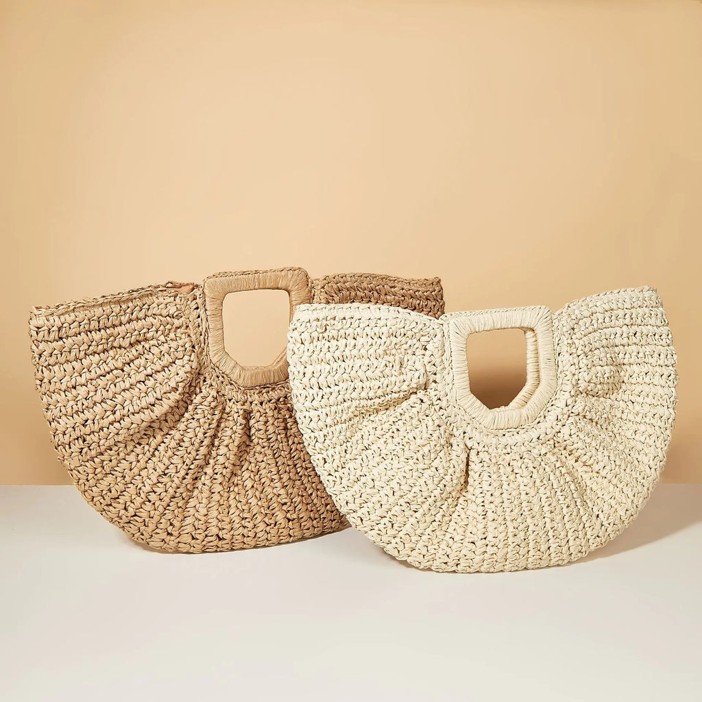 Vintage straw bag
