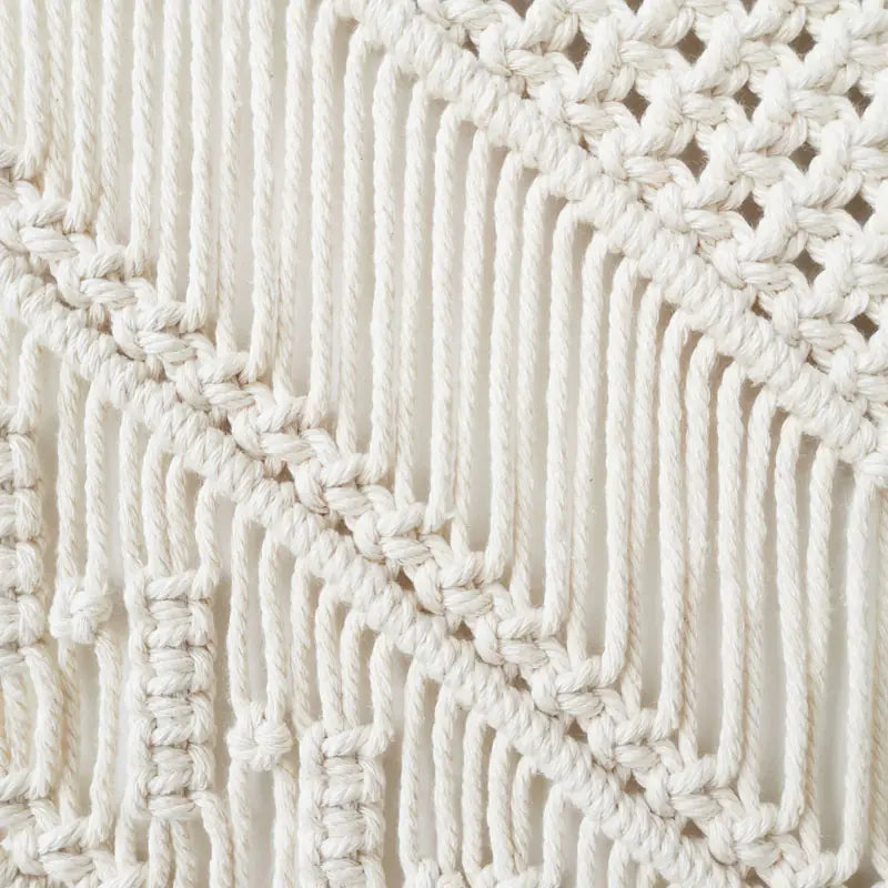 Bohemian woven tassel tapestry